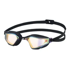 【在庫処分】VALKYRIE ヴァルキリー スイミングゴーグル SR-72PAFAB レーシング 日本製 くもり止め クッション付き Fina承認モデル [スワンズ] 抗菌 ミラー