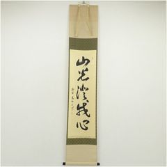 8-10 掛軸 佐藤朴堂 歩々是道場 共箱 茶掛 禅語 書 - メルカリ