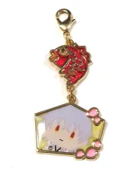 【中古】キーホルダー 鶴丸国永 「刀剣乱舞-ONLINE- サービス開始9周年記念～馬九行久 フェア～ 御伴散歩メタルチャームコレクション D」