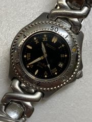 メンズ セイコー 腕時計 クロノグラフ デイト クォーツ 訳有 品 (51076)