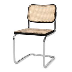 knoll ノル  Cesca Armless Chair　チェスカ アームレスチェア　籐張り / 機械張り　ブラックビーチ
