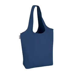 【 新品 未開封 】 サーモス たたまず丸めるエコバッグ ネイビー RFL018NVY 未使用 送料無料のサムネイル