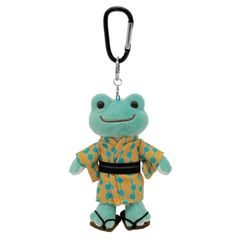新入荷済　かえるのピクルス　pickles the frog　ピクルス にっこり縁日 カラビナMC YE　211095-25　ナカジマコーポレーション