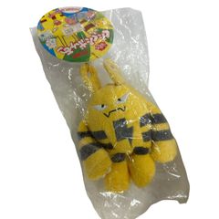 【新品】絶版/くたくたポケモン ぬいぐるみ エレキッド TOMY製 タグ付き