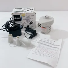 ロゴス　エアベッド＆パワーブロー LOGOS バッテリーハイパワーブロー 電池式 エアポンプロゴス