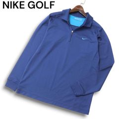 NIKE GOLF ナイキ ゴルフ 秋冬 ウール混☆ ロゴ刺繍 ボーダー