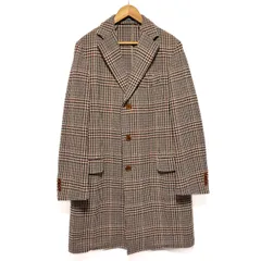 大きいサイズ 美品 フェラガモ ロングコート 総柄 ガンチーニ 金釦 ＸL相当 大きいサイズ 美品 フェラガモ ロングコート 総柄 ガンチーニ 金釦 XL