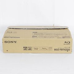 【新品】SONY BDZ-FBT4200 4TB トリプルチューナー 4Kチューナー内蔵 ブルーレイレコーダー ソニー 本体