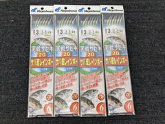 ハヤブサ hayabusa 実戦サビキ20 サバ皮レインボー 仕掛 3号 SS141