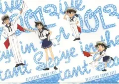 【中古】クリアファイル 新一＆蘭＆平次/少年探偵団 A4クリアファイル(2枚組) 「劇場版 名探偵コナン 絶海の探偵」 