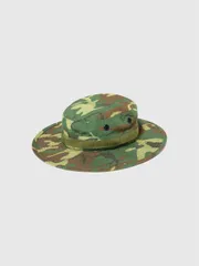 BUZZ RICKSON'S バズリクソンズ ハット 防止 サファリハット カモフラージュ 迷彩 BR02853 ERDL CAMOUFLAGE BONNIE HAT トロピカル コンバット タイプ 2