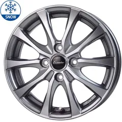 15インチ 6J 5穴 PCD114.3 アルミホイール＋スタッドレスタイヤ WEDS（ウェッズ） ホイール RIZLEY DI 15インチ 6.0J インセット43 53