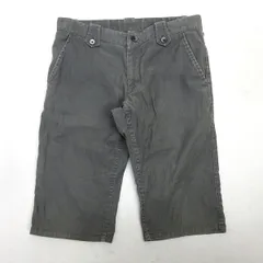 z■ポールスミス/POUL SMITH コットンハーフパンツ【L】灰系/men's/124【中古】■