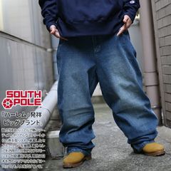 超極太W42美品 SOUTHPOLE ヘビーオンスバギーデニム HIPHOP - メルカリ