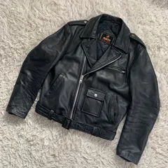 舶来堂 上野 東京 革ジャン ライダース 黒 ブラック 2XL 舶来堂 上野 東京 革ジャン ライダース 黒 ブラック 2XL