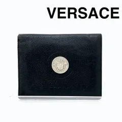 【未使用品】ヴェルサーチ キルティングレザー 二つ折り財布 ブラック 箱付き 楽天市場】ヴェルサーチ 財布 レディース VERSACE 二つ折り財布