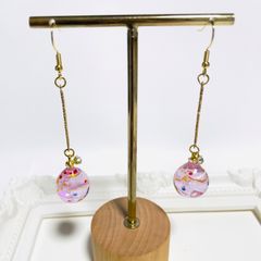 ヨーヨー柄 風鈴ピアス - メルカリ