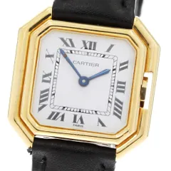 訳ありカルティエ CARTIER サンチュールSM K18YG 手巻き レディース_874403のサムネイル