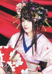 [Used] Collection Card (Female) Wagakki Band / Suzuhana Yuuko / Upper Body / Bonus Trading Card from DVD/Blu-ray "Ikusa - Nadeshiko Sakura (AVBD-92218, AVXD-92219)"