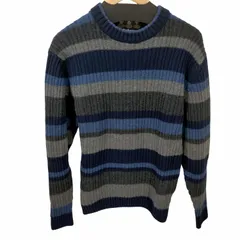 バブアー Barbour ボーダーウールニット メンズ import：S のサムネイル