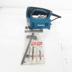 makita マキタ 100V 65mm ジグソー 平行定規・ブレード付 4327 中古