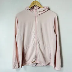大きいサイズ◎(^w^)b UNIQLO ユニクロ エアリズムUVカット メッシュパーカー フーディ 薄手 シンプル 羽織り ベーシック 定番 アウトドア デイリー タウンユース 冷房対策 日焼け対策 ライトピンク レディース サイズXXL
