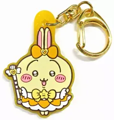 【中古】雑貨 うさぎ 「ちいかわ なんか小さくてかわいいやつ まじかるちいかわ トレーディングラメ入りラバーキーホルダー」