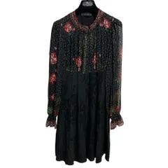 【極美品】ETRO エトロ カシュクール ペイズリー ロングワンピース 黒 38 極美品】ETRO エトロ カシュクール ペイズリー ロングワンピース 黒 38