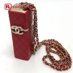 CHANEL シャネル チェーンストラップ付き リップスティック