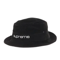 Supreme シュプリーム チノツイル バケットハット バケハ SM ブラック Supreme シュプリーム 22SS Cutout Crusher カットアウト