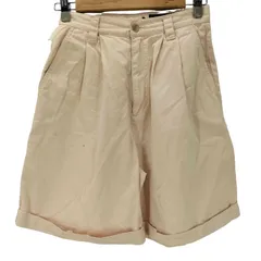 エディーバウアー Eddie Bauer ツータック ハーフパンツ 黒タグ レディース 表記無 のサムネイル