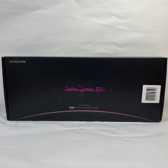 ◆美品◆KOIZUMI Salon Sense 700 ヘアアイロン KHR-76G00/K マイナスイオン2WAYアイロン