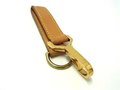 LOUIS VUITTON ルイヴィトン レザー ペガス用 ハンドルストラップ キーホルダー メンズ レディース ブラウン系 FL5352