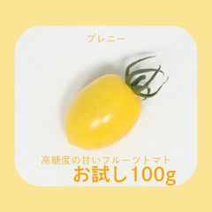 【お試し】高糖度フルーツミニトマト　ブレニー　100g