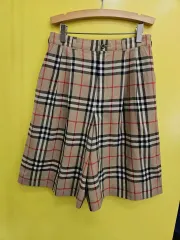 【希少】BURBERRYS ノバチェック　ネイビー　ハーフパンツ　スカート　LL BURBERRY】ハーフパンツ6Y ノバチェック ネイビー - メルカリ