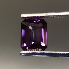 【オススメ】天然非加熱　モゴック産　パープル　スピネル　2.08ct　ルース　希少　1点物　美濃色　男女兼用　産地&国内鑑別書付き