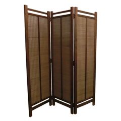 未使用展示品】4連パーティション 間仕切り アジアン和モダン風【説明