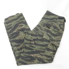 80sUSA古着 タイガーカモフラージュパンツ 迷彩柄 MR ワイドカーゴパンツ 古着 00年代 米軍実品 U.S.ARMY 迷彩柄 ACU デジタルカモ