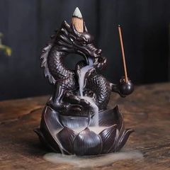 香炉　線香立　置物　器　龍 人気商品発売中】お香立て 龍 竜 お香 線香 線香立て ドラゴン