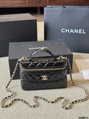 【今日特価】Chanel 25C ハンドルボックスバッグ メイクバッグ-WTO輸入1