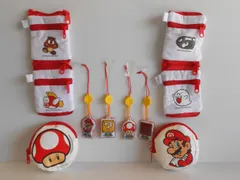 ♯Iwv07EJスーパーマリオポーチ&クリーナーストラップ全8種