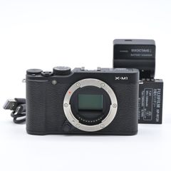 FUJIFILM フジフイルム X-M1 ブラック ボディ ミラーレス一眼レフカメラ【中古】