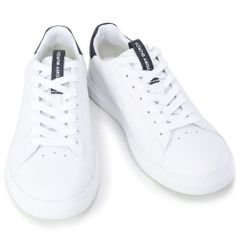【TORY BURCH / トリーバーチ】靴 レディース ダブルT ハウエル コート スニーカー ホワイト×ダークネイビー(149728 400 WHITE/PERFECT NAVY) 24AW [新品]