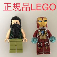 正規品 中古 LEGO レゴ マーベル　スーパーヒーローズ  ミニフィグ　2個　まとめ売り　おまけ付き NP-258 ※DC　ハートブレイカー　アイアンマン　MK17　マンダリン　クリアパーツ　76008 465