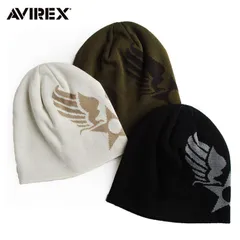 AVIREX アヴィレックス ニット帽 ニットキャップ 帽子 ビーニー アビレックス メンズ レディース