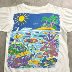90年代 USA製 Done ART & DESIGN アートプリントTシャツ KEN DONE メンズ2XL相当 