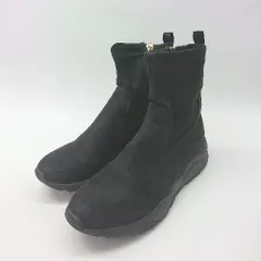 ■ ⊇ GLOBAL WORK グローバルワーク サイドジップ ショート ブーツ サイズL ブラック レディース E  【1506300032110】