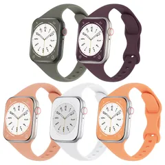 【数量限定】apple watch コンパチブル バンド 49mm 41mm 45mm バンド 40mm 44mm 38mm 42mm スリム アップルウォッチ スポーツストラップ 交換 ベルト ソフトシリコーン セット 素材 防汗 に対応 iWatch Ul