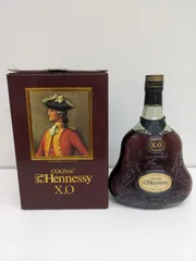【古酒】1000ml HENNESSY X.O グリーンボトル　未開栓