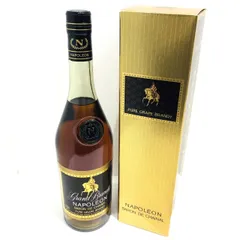 ▼BARON DE CHAINAL バロンドシャイナル ナポレオン NAPOLEON ピュアグレープ ブランデー 700ml 40% 古酒 箱付▼L100719のサムネイル